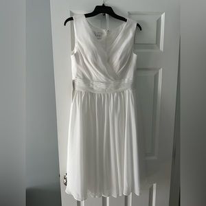 Azazie Kierra dress in Ivory